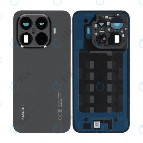 Akkudeckel für Xiaomi 15T Pro 5G, Black, 5600070O12U00, Genuine Service Pack