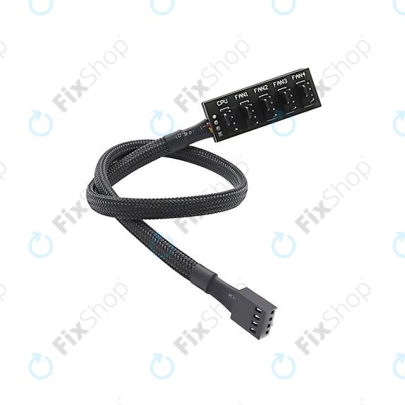PWM Lüfter Hub, 4-Pin, für 5 Lüfter
