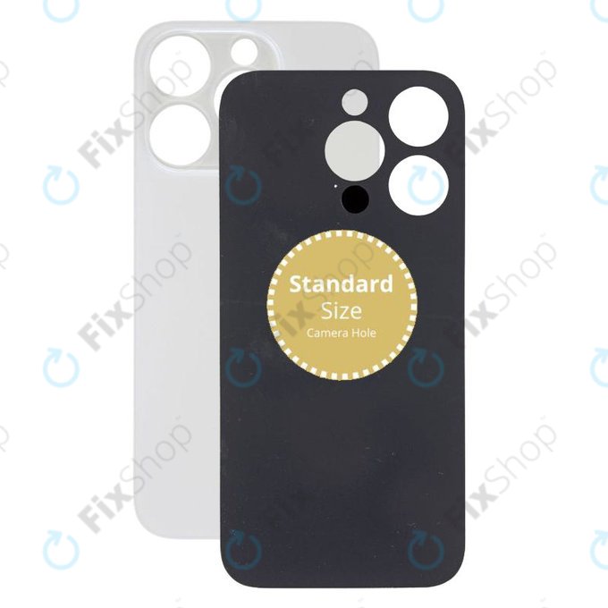 Apple iPhone 14 Pro - Backcover Glas (Silver)