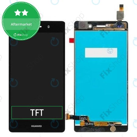 Huawei P8 lite - LCD Display + Touchscreen Front Glas (Black) TFT