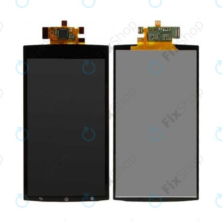 Sony Xperia Arc S LT15i LT18i - LCD Display + Touchscreen front Glas (Schwarz) - 1242-9839