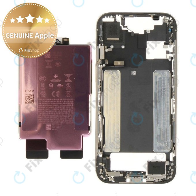 Mittelrahmen mit Batterie für iPhone 17 Air | White | ZD076-00717 | Genuine Apple