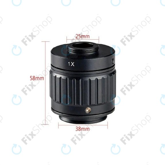 CTV Adapter 1X für Trinokulares Mikroskop, C-Mount