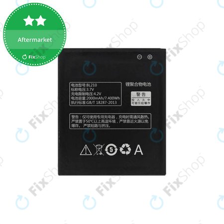 Lenovo A536, S820, S650 - Akku Batterie BL210 2000mAh