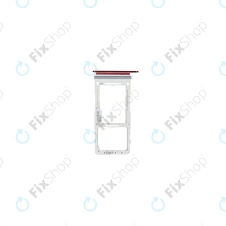 Samsung Galaxy Note 10 Lite N770F - SIM Steckplatz Slot (Aura Red) - GH98-45189C Genuine Service Pack