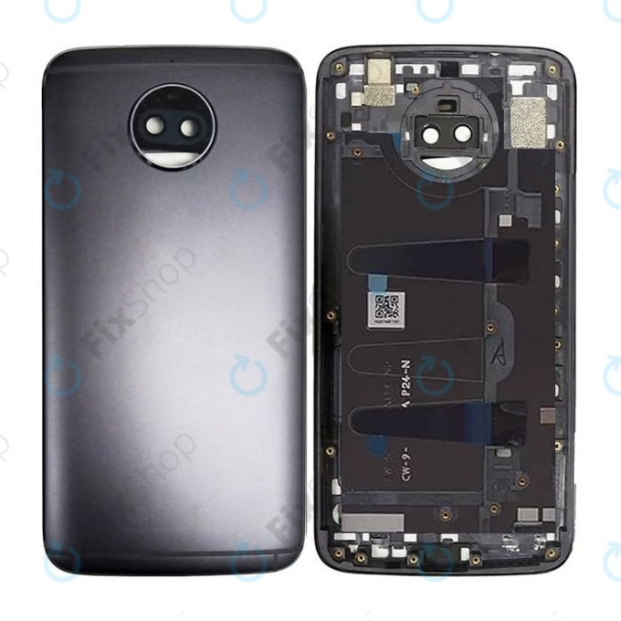 Motorola Moto G5S Plus XT1805 - Akkudeckel (Lunar Gray)