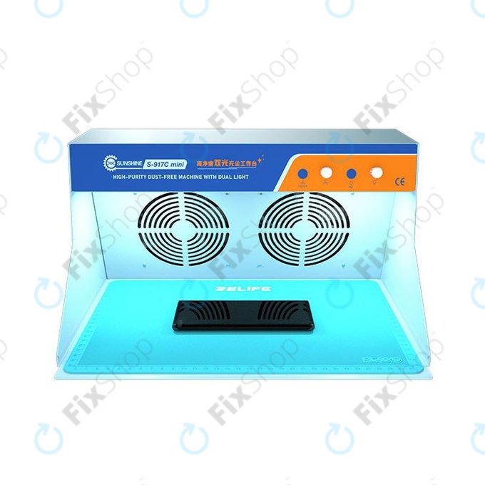 Sunshine SS-917C Mini - Staubfreie Werkbank für Reparaturen