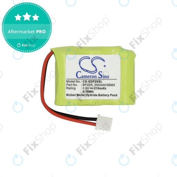Akku batterie für Dogtra Receiver, Collar, 210mAh, Ni-MH, 3.6V, BP20R, HQ