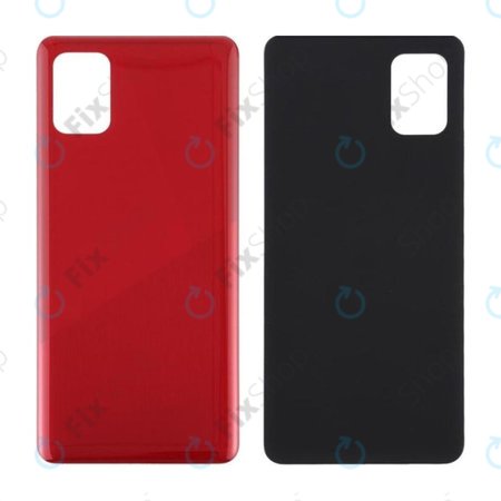 Samsung Galaxy A31 A315F - Akkudeckel (Prism Crush Red)