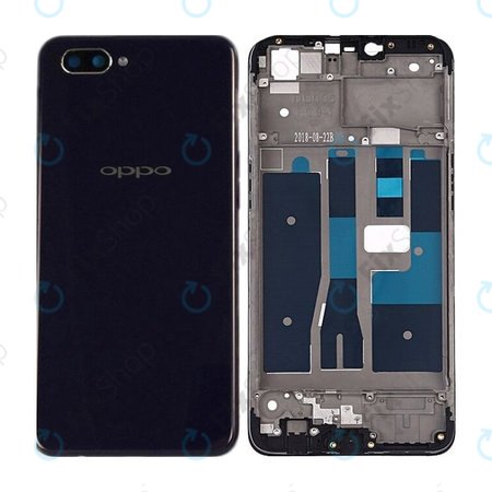 Oppo A5 2020 - Akkudeckel (Black) - O-4902858 Genuine Service Pack