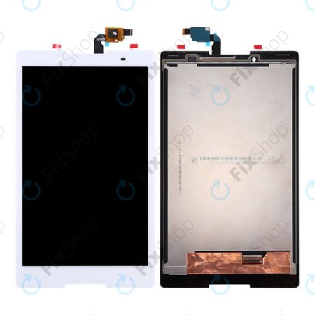 Lenovo TAB 2 A8-50, TB3-850F - LCD Display + Touchscreen front Glas (Weiß)