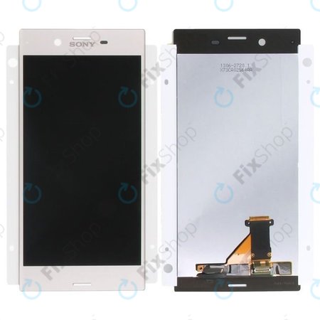 Sony Xperia XZs G8231 - LCD Display + Touchscreen front Glas (Silber) - 1307-5192