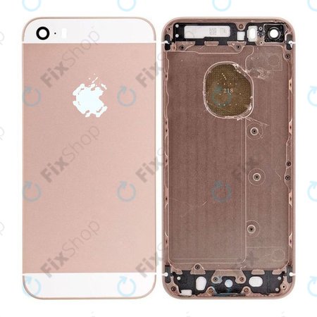 Apple iPhone SE - Backcover (Rose Gold)