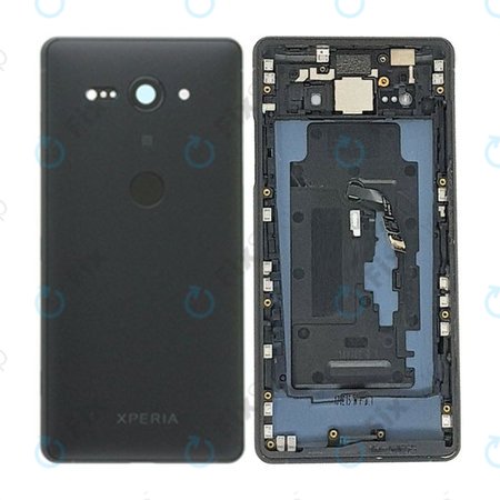 Sony Xperia XZ2 Compact - Akkudeckel (schwarz) - 1313-0865