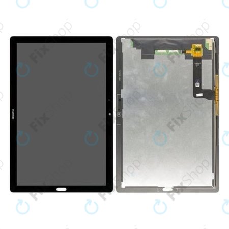 Huawei MediaPad M5 10.8 - LCD Display + Touchscreen Front Glas (Space Grey) - 02351VJC Genuine Service Pack
