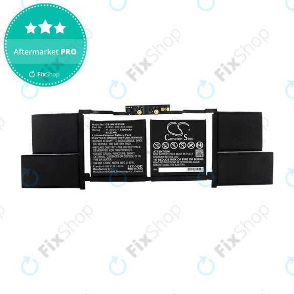Apple MacBook Pro 15" A1990 (2018 - 2019) - Akku Batterie A1953 7300mAh HQ