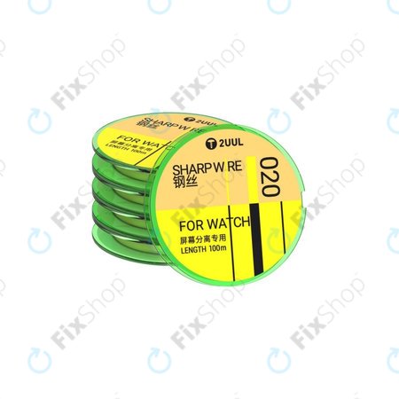 Schneiddraht zur Displaytrennung, 2UUL GS-020, 0.02mm x 100m