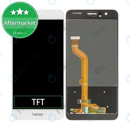 Huawei Honor 8 - LCD Display + Touchscreen Front Glas (Pearl White) TFT