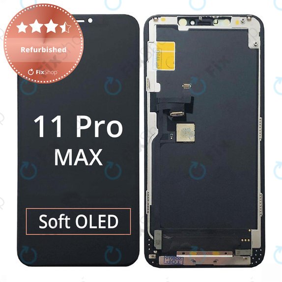 Apple iPhone 11 Pro Max - LCD Display + Touchscreen Front Glas + Rahmen Refurbished