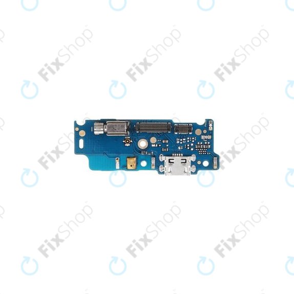 Motorola Moto E4 XT1761 - Ladestecker Ladebuchse + Mikrofon Platinee