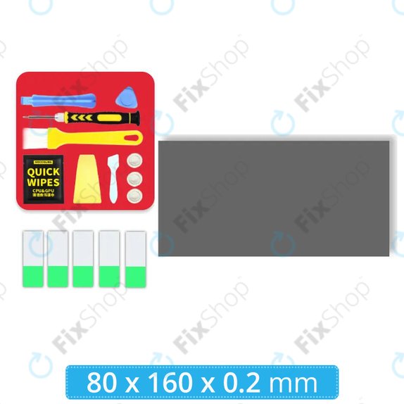 Wärmeleitpad Honeywell PTM7950, 8.5 W/mK, 80 × 160 × 0.2mm
