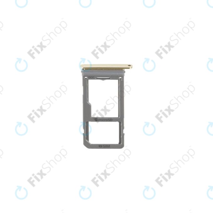 Samsung Galaxy S8 Plus G955F - SIM + SD Steckplatz Slot (Gold) - GH98-41557F Genuine Service Pack