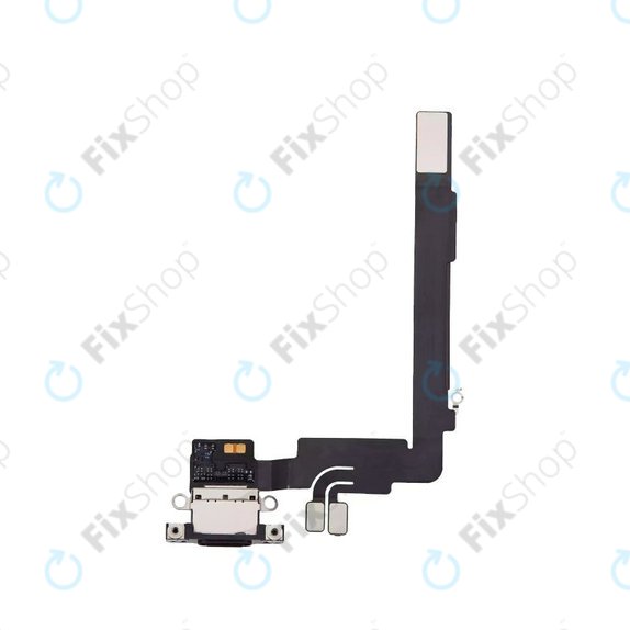 Apple iPhone 16 Pro Max - Ladestecker Ladebuchse + Flex Kabel (Black Titanium)