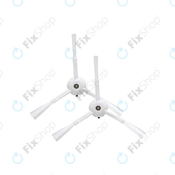Xiaomi Mi Robot Vacuum Mop-series, Roborock-series, Xiaowa-series - Seitenbürste (Weiß) - 2Stk.