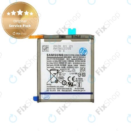 Samsung Galaxy S20 G980F - Akku Batterie EB-BG980ABY 4000mAh - GH82-22122A Genuine Service Pack