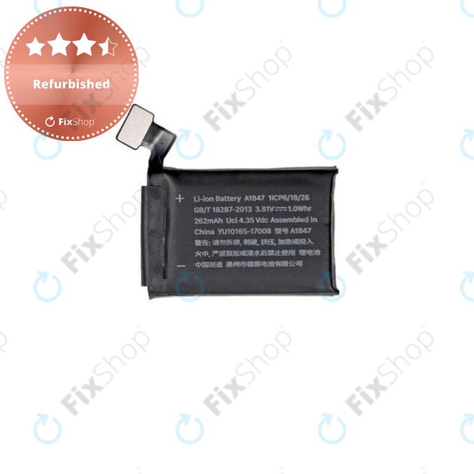 Apple Watch 3 38mm - Akku Batterie (GPS Version) 262mAh Refurbished