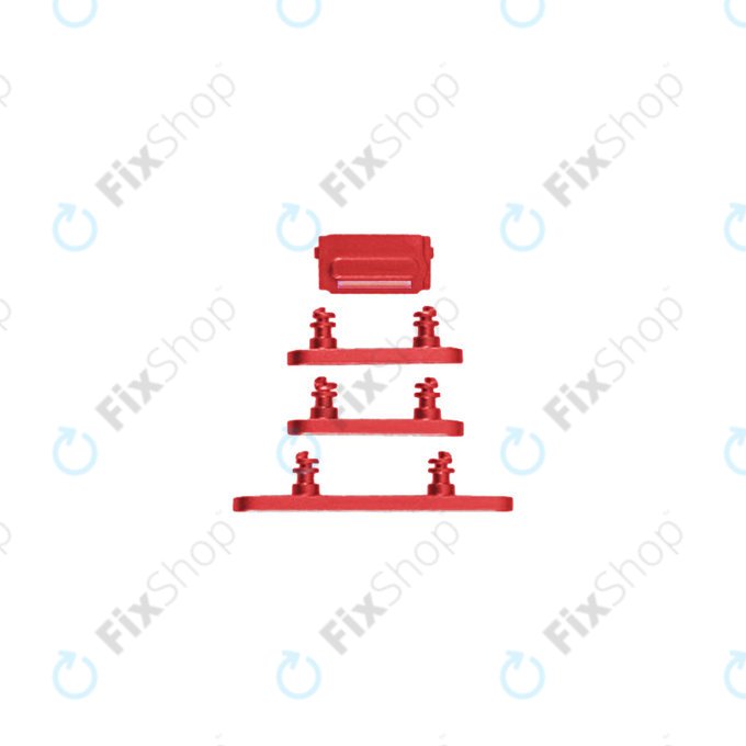 Apple iPhone 14 - Seitentasten (Red)