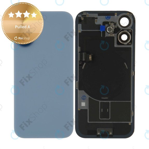 Glas der Rückabdeckung für iPhone 17, Mist Blue, Pulled A