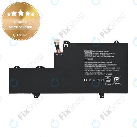 HP EliteBook x360 1030 G2 - Akku Batterie OM03XL 4935mAh - 77052513 Genuine Service Pack