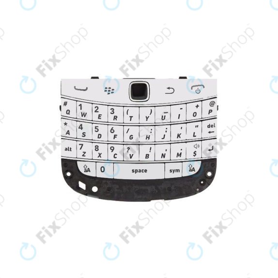 Blackberry Bold Touch 9900 - Tastatur Set - Weiß