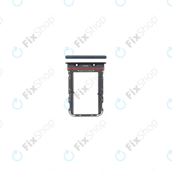 Xiaomi Mi Note 10, Xiaomi Mi Note 10 Pro - SIM Steckplatz Slot (Midnight Black) - 48200000033W Genuine Service Pack