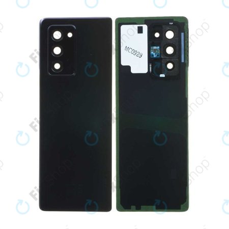 Samsung Galaxy Z Fold 2 F916B - Akkudeckel (Mystic Black) - GH82-23688A, GH82-27284A Genuine Service Pack