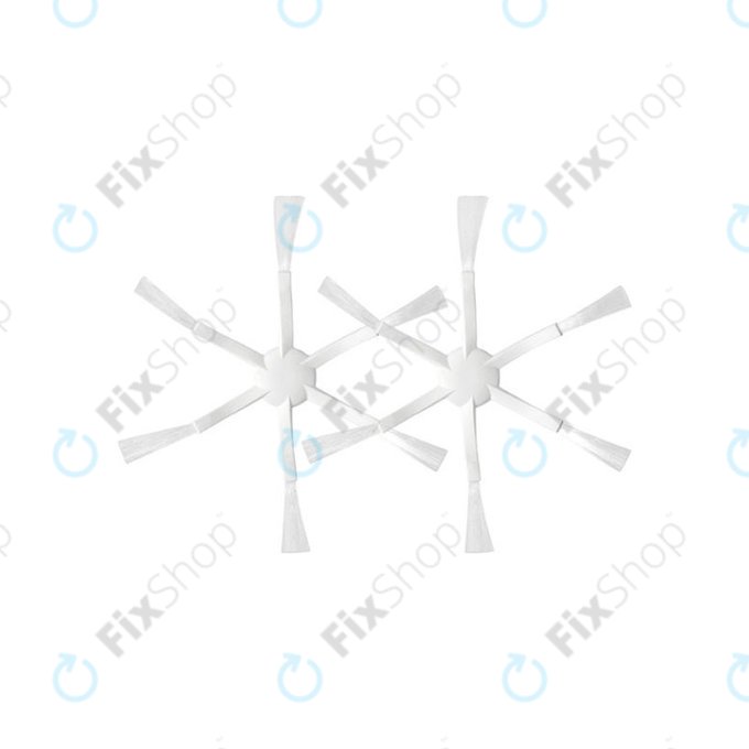 Xiaomi Dreame L10 Pro, D9, D9 Max, D9 Pro, F9, Mi Robot Vacuum Mop (Mijia 1C), 2 (Mijia 2C), 2 Pro+ (Mijia 1T), 2 Ultra, Trouver Roboter LDS - Mehrarmige Seitenbürste (2Stk.)