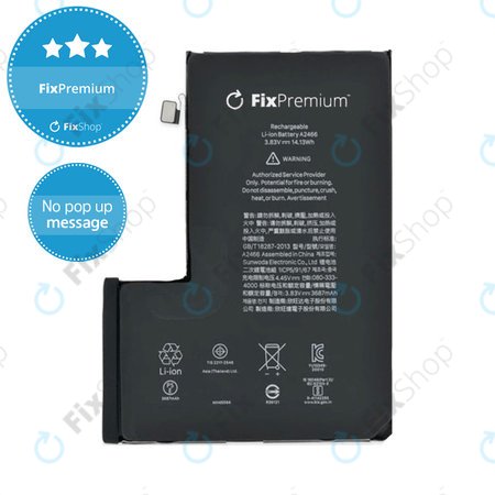 Apple iPhone 12 Pro Max - Akku Batterie JCID 3687mAh