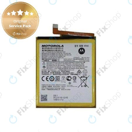 Motorola Moto One Action XT2013 - Akku Batterie KR40 3500mAh - SB18C43601, SB18C43602 Genuine Service Pack