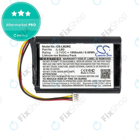 Batterie für Logitech MX1000, 1800mAh, Li-Ion, 3.7V, L-LB2, HQ