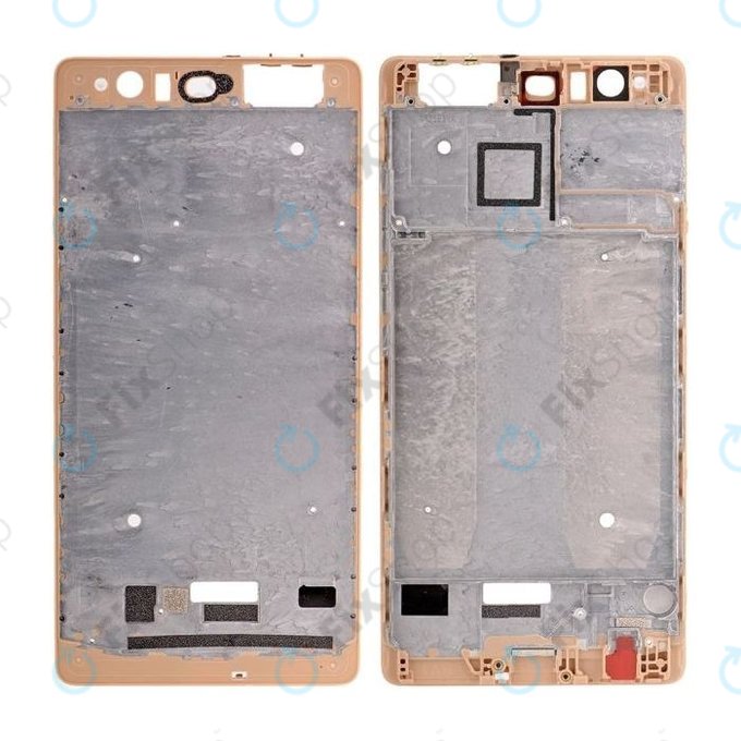 Huawei P9 Plus - Vorder Rahmen (Haze Gold)