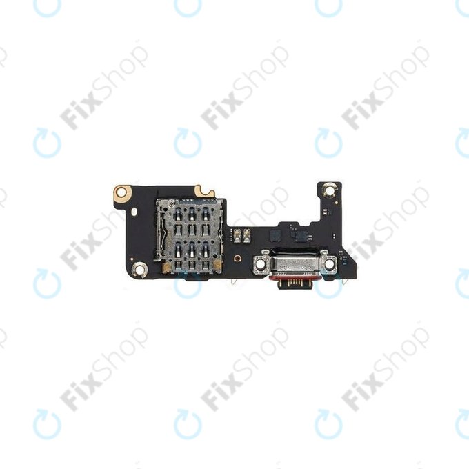 Ladeanschluss mit SIM-Leser und Platine für Xiaomi 15T 5G, 5600040O12A00, Genuine Service Pack
