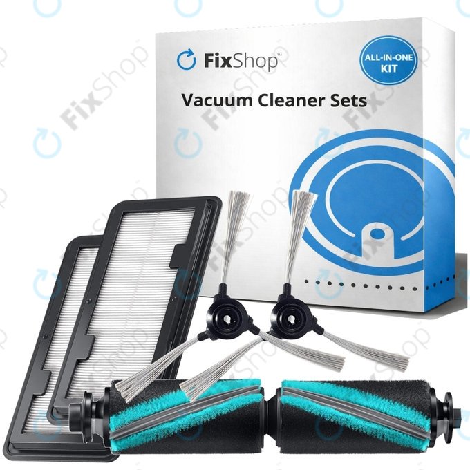 Ersatzteilset für Samsung Jet Bot+ (1x Hauptbürste, 2x Filter, 2x Seitenbürste)