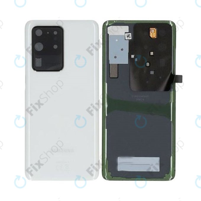 Samsung Galaxy S20 Ultra G988F - Akkudeckel (Cloud White) - GH82-22217C Genuine Service Pack
