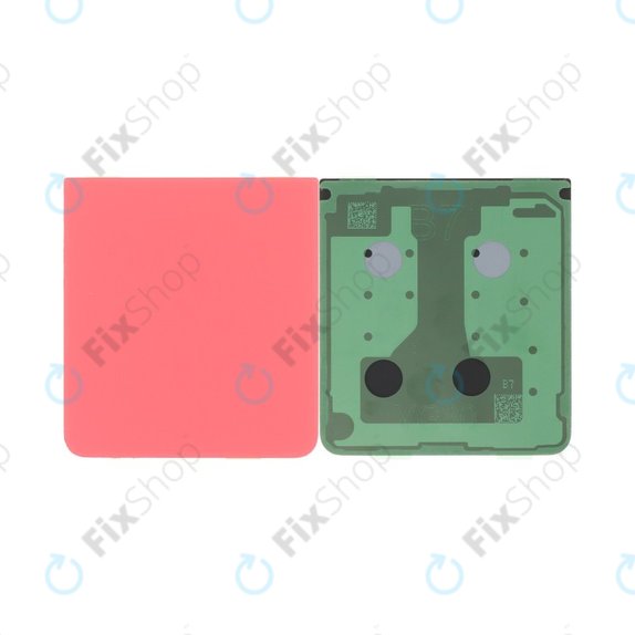 Samsung Galaxy Z Flip 7 F766B - Akkudeckel Komplett (Coralred)
