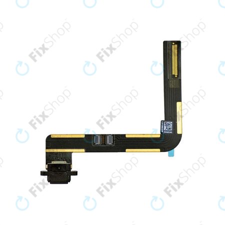 Apple iPad Air - Ladestecker Ladebuchse + Flex Kabel (Black)