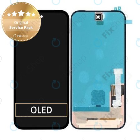 Google Pixel 9a GTF7P GTF7P - LCD Display + Touchscreen Front Glas - G949-01306-00 Genuine Service Pack