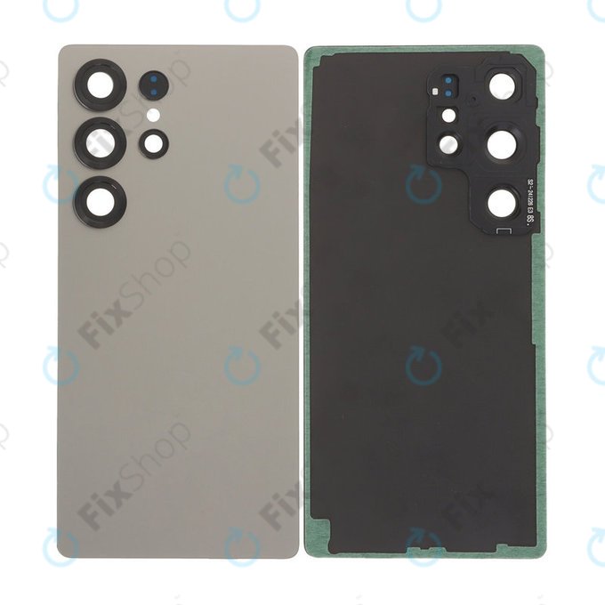 Samsung Galaxy S25 Ultra - Akkudeckel Komplett (Titanium Gray)