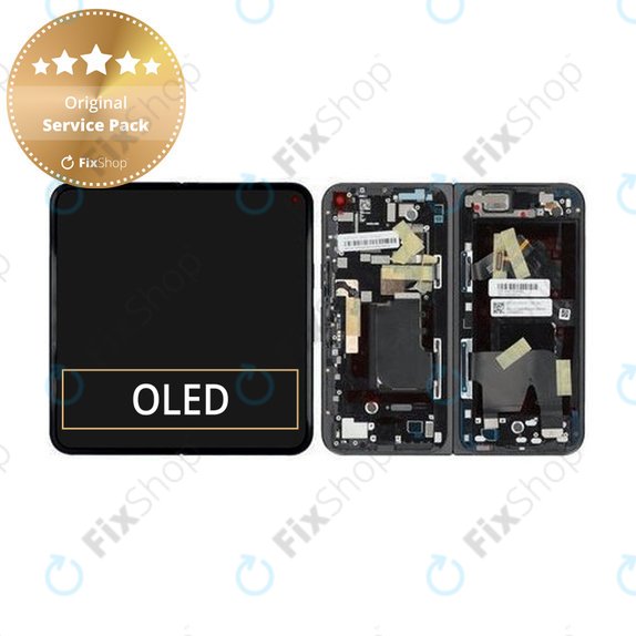 Display für Google Pixel 9 Pro Fold, Inner, Obsidian, Touchscreen-Glas ohne Rahmen, G949-00903-00, Genuine Service Pack