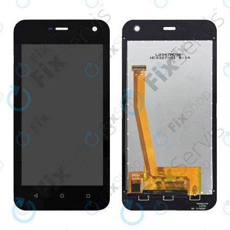 myPhone Hammer Active - LCD Display + Touchscreen front Glas